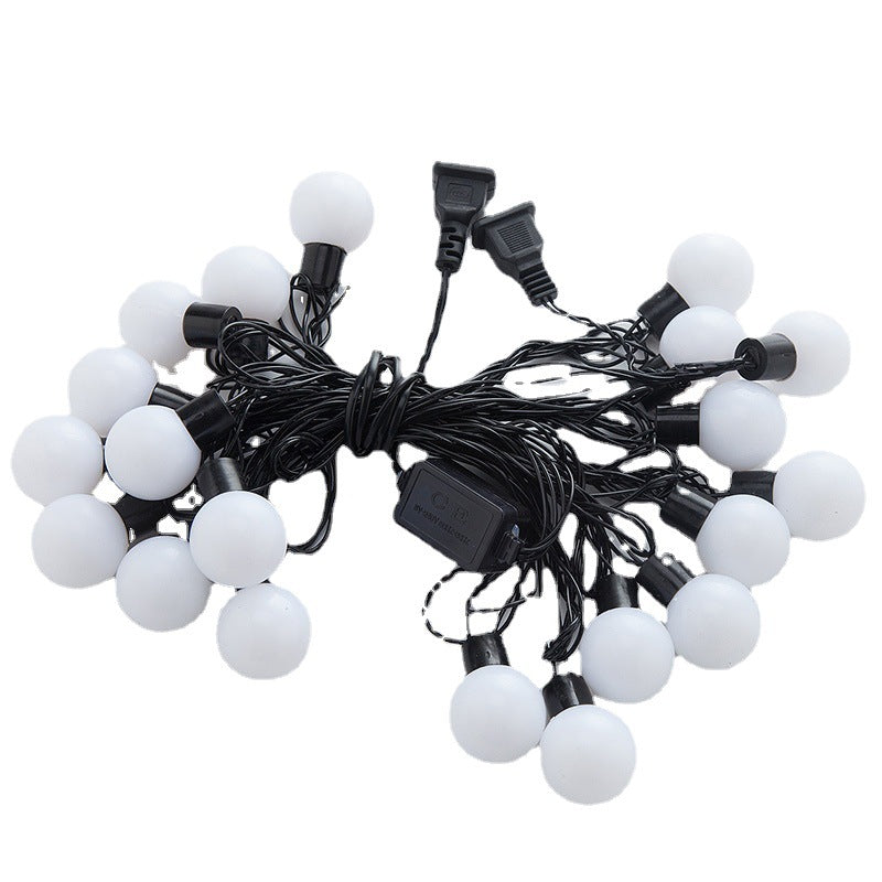 Warm White Globe String Lights – 5M 20 Bulbs / 10M 40 Bulbs