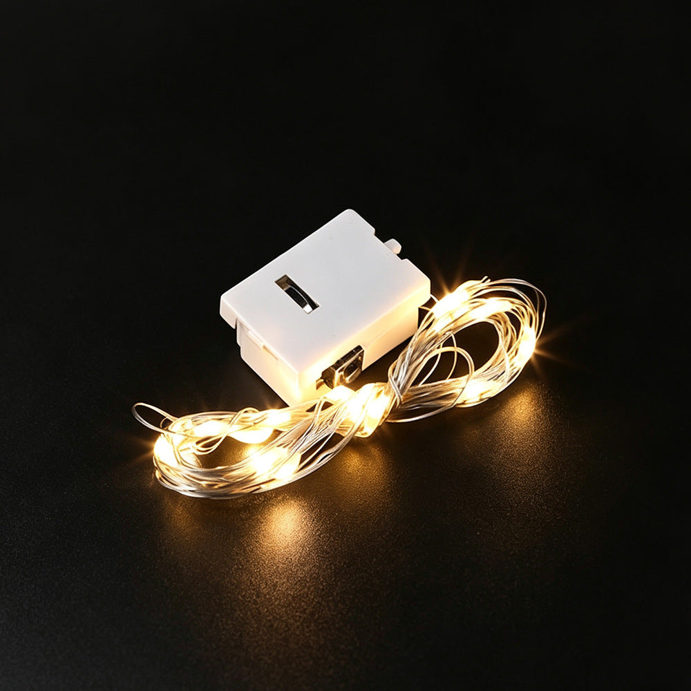 Battery-Operated Fairy String Lights – Warm White & Multicolor