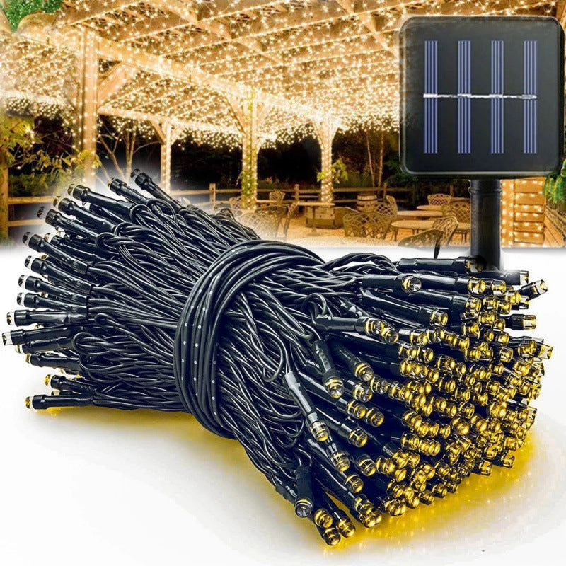 Solar LED String Lights – Outdoor Waterproof Fairy Lights for Garden, Patio & Holiday Decorations