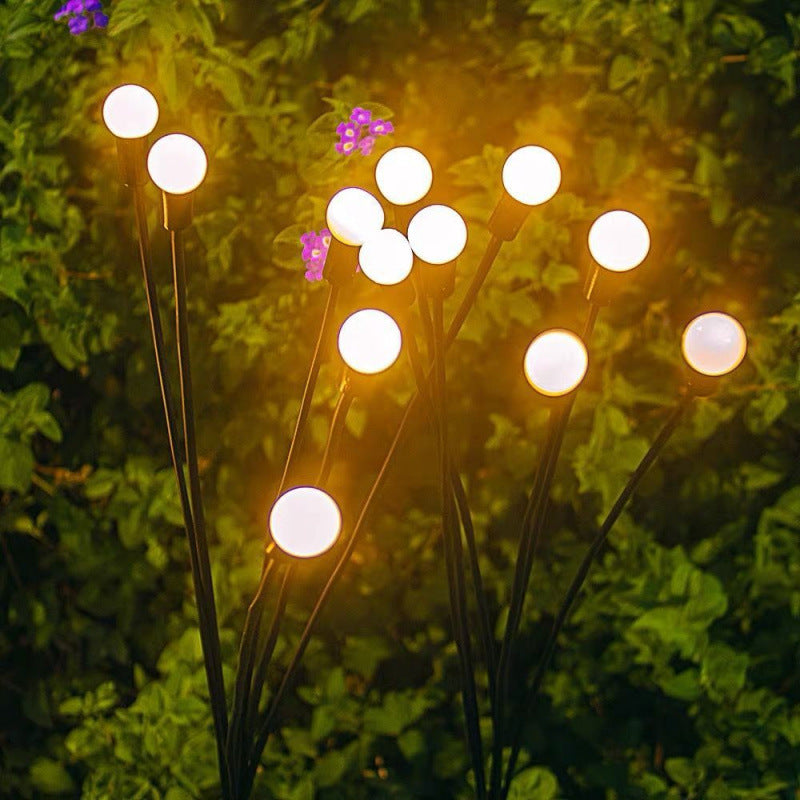 Solar Firefly Garden Lights – 6-Head Outdoor Stake Lights