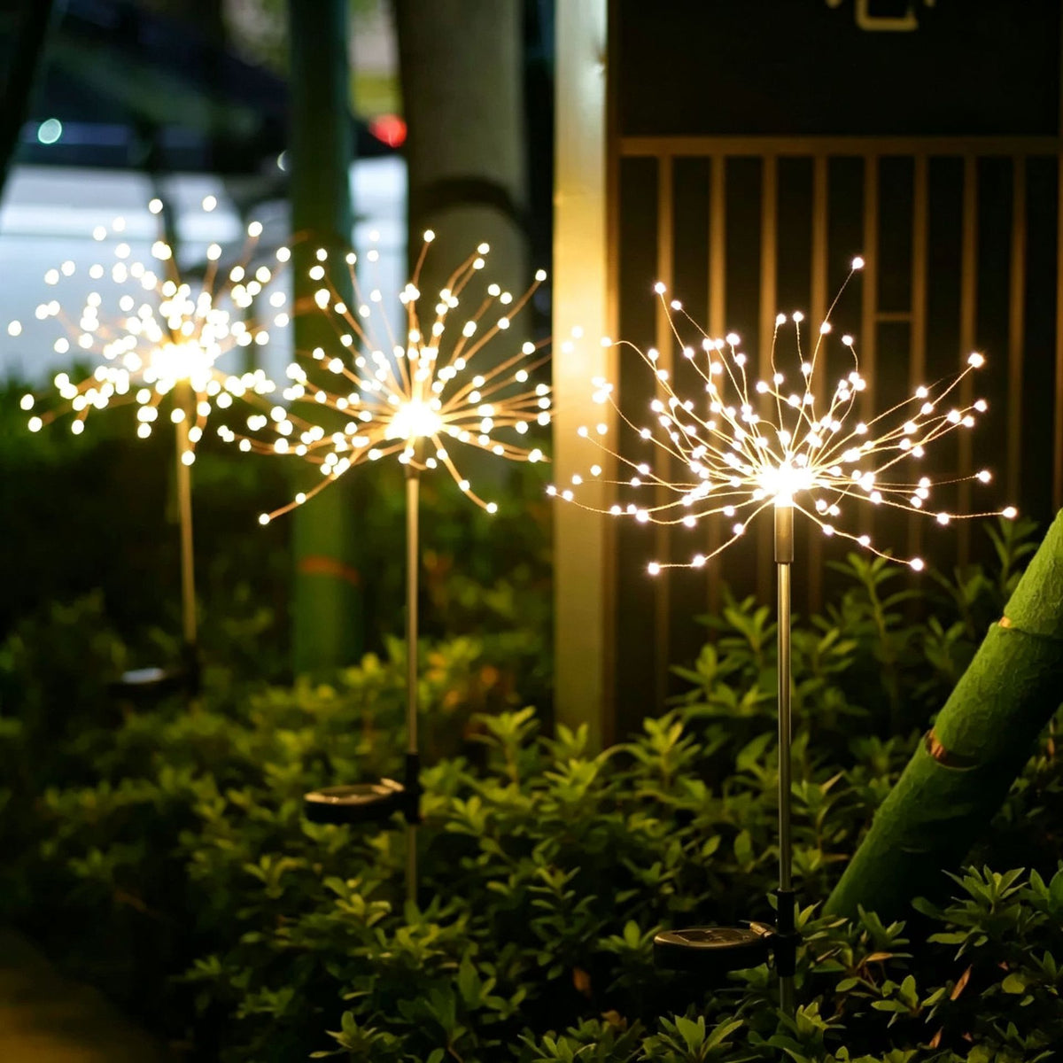 Solar Firework Garden Lights – 120 LED Outdoor Stake Lights