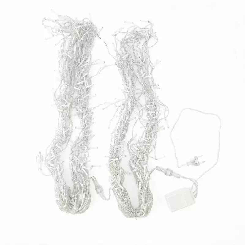 LED Icicle Curtain Lights – 4m x 0.6m Outdoor Christmas String Lights