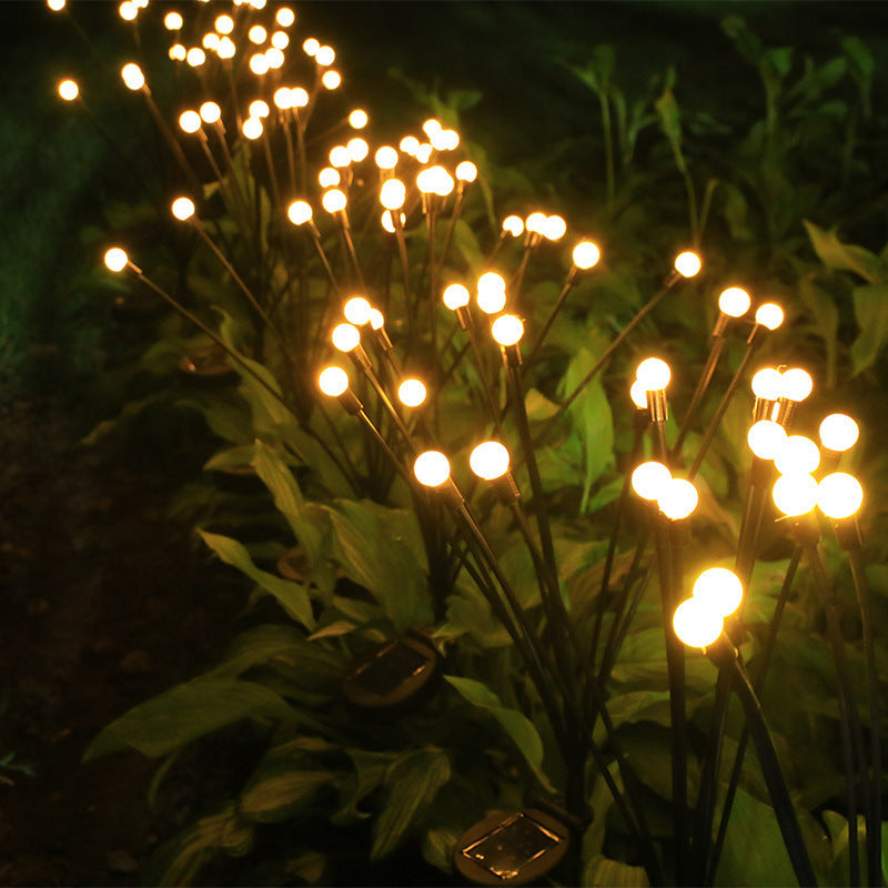 Solar Firefly Garden Lights – 6-Head Outdoor Stake Lights