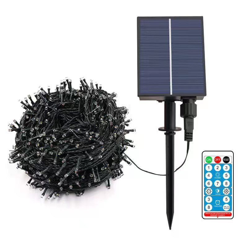 Solar LED String Lights – Outdoor Waterproof Fairy Lights for Garden, Patio & Holiday Decorations