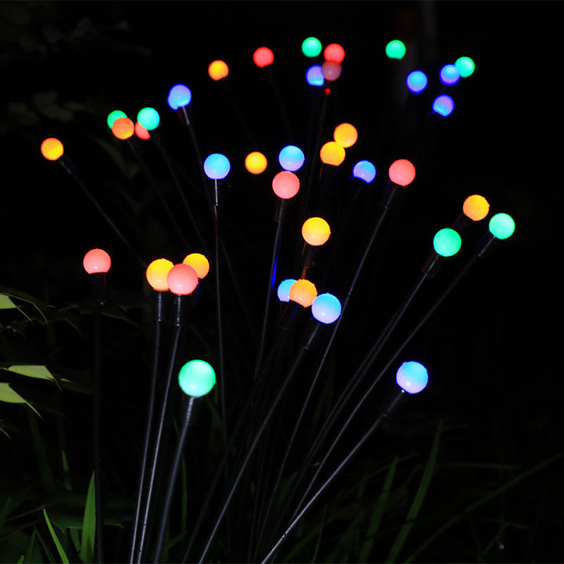 Solar Firefly Garden Lights – 6-Head Outdoor Stake Lights