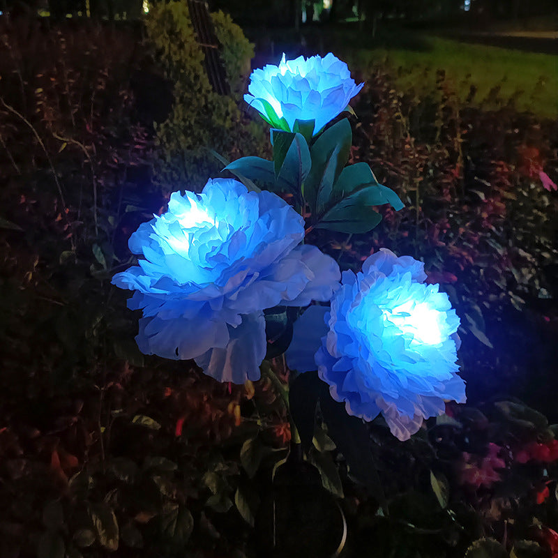 Solar Peony Garden Lights – Outdoor Flower Stake Lights