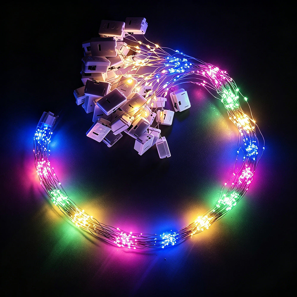 Battery-Operated Fairy String Lights – Warm White & Multicolor