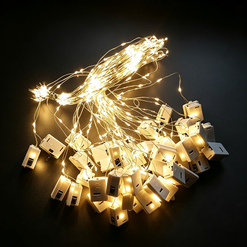 Battery-Operated Fairy String Lights – Warm White & Multicolor