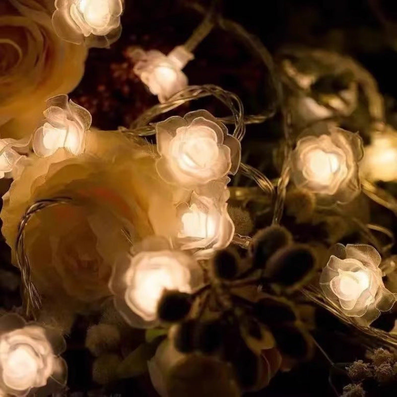 5M 20 LED Battery Operated Fairy String Lights – Globe, Star, Snowflake & Flower Decorative Lights