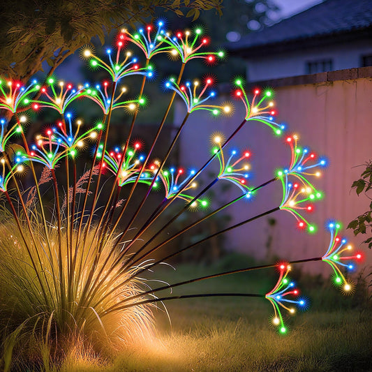Solar Dandelion Garden Lights – 60 LED Outdoor Stake Lights